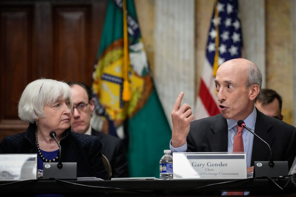 Treasury Secretary Janet Yellen Presides Over Meeting Of The Financial Stability Oversight Council